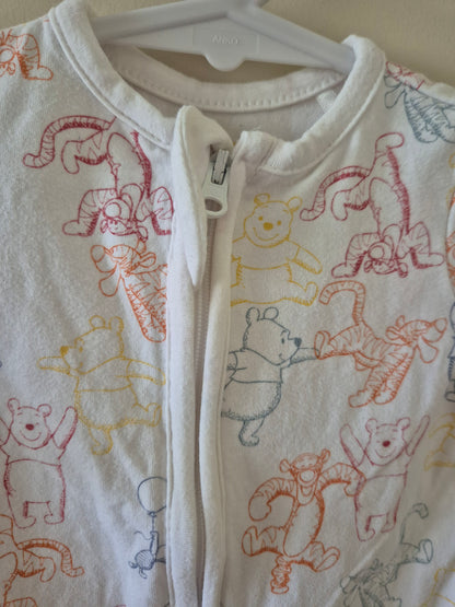Winnie the Pooh Onesie - Size 0000