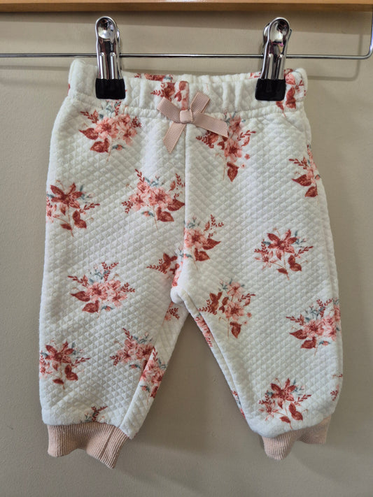 Floral Ollies Place Trackies - Size 00