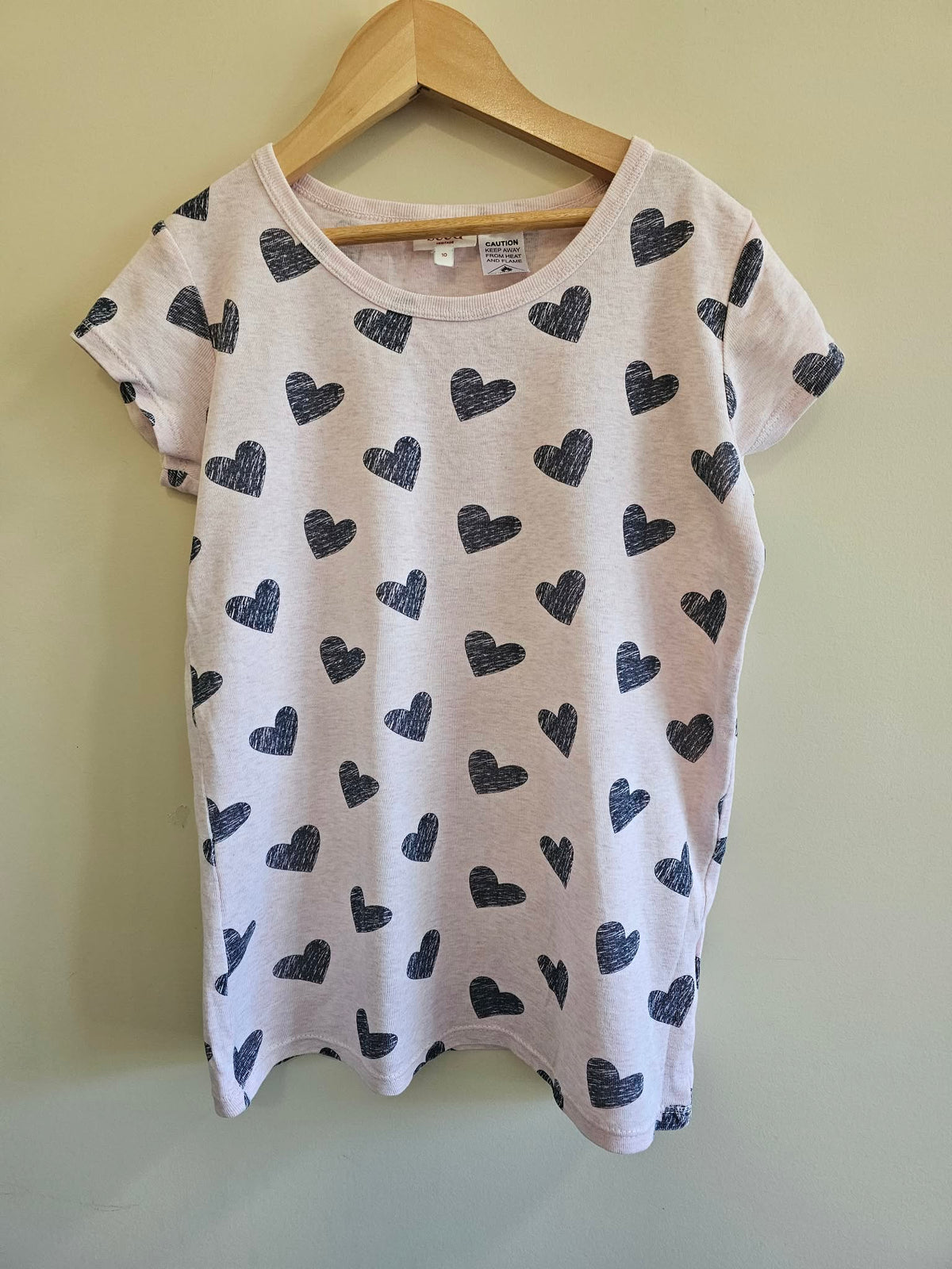 Seed Heritage Love Heart PJ Outfit Set Size 10