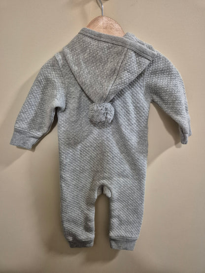 Country Road Grey Hoodie Onesie Size 00