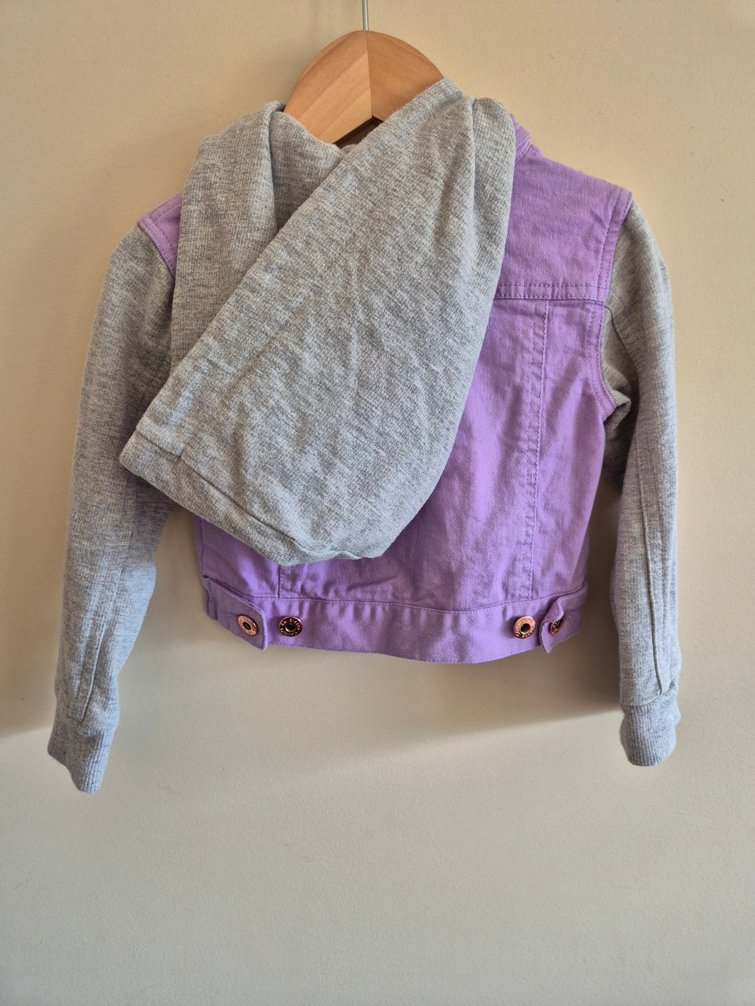 La Sienna Purple & Grey Jacket Size 1