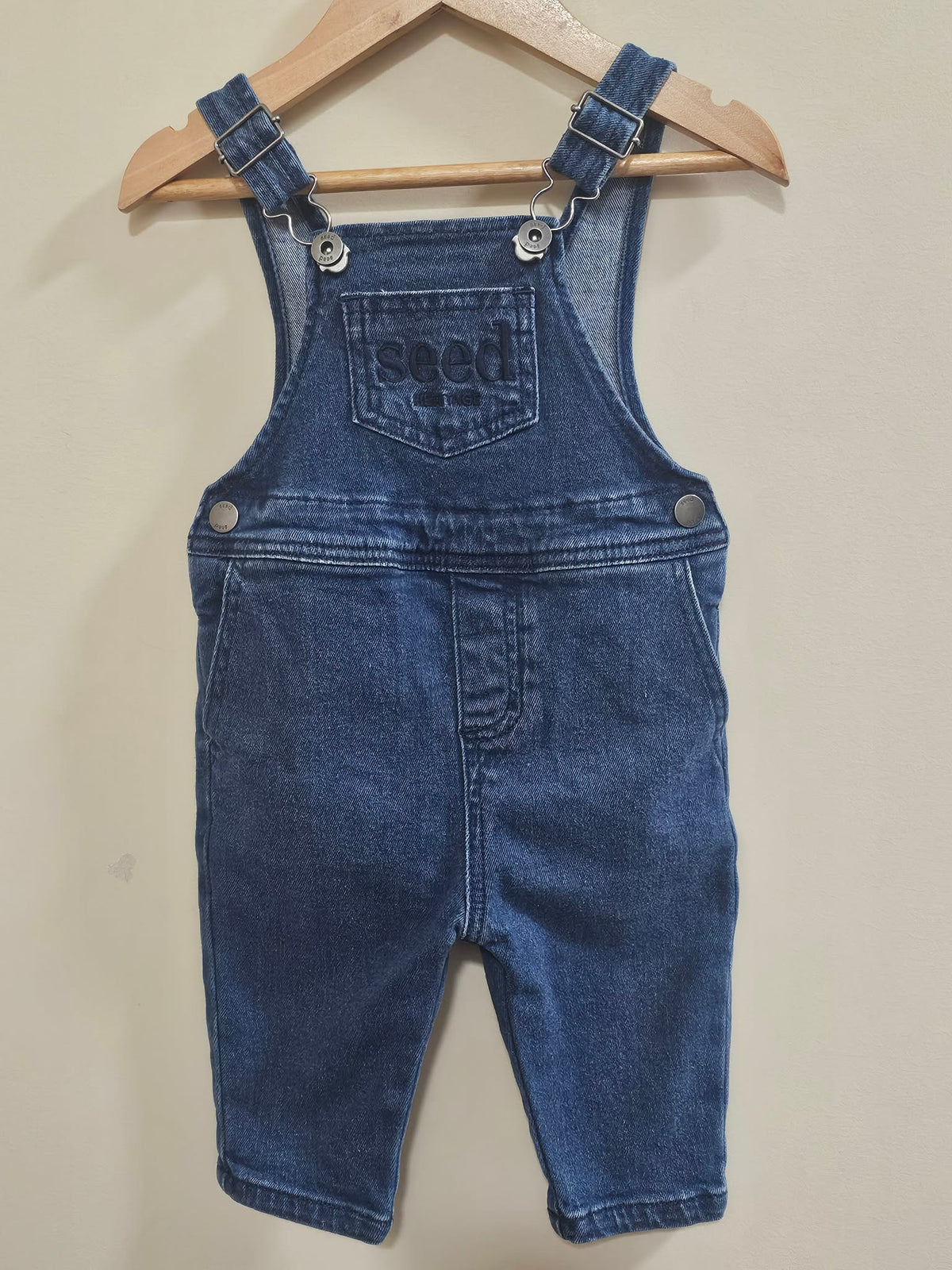 Seed Heritage Denim Overalls Size 00