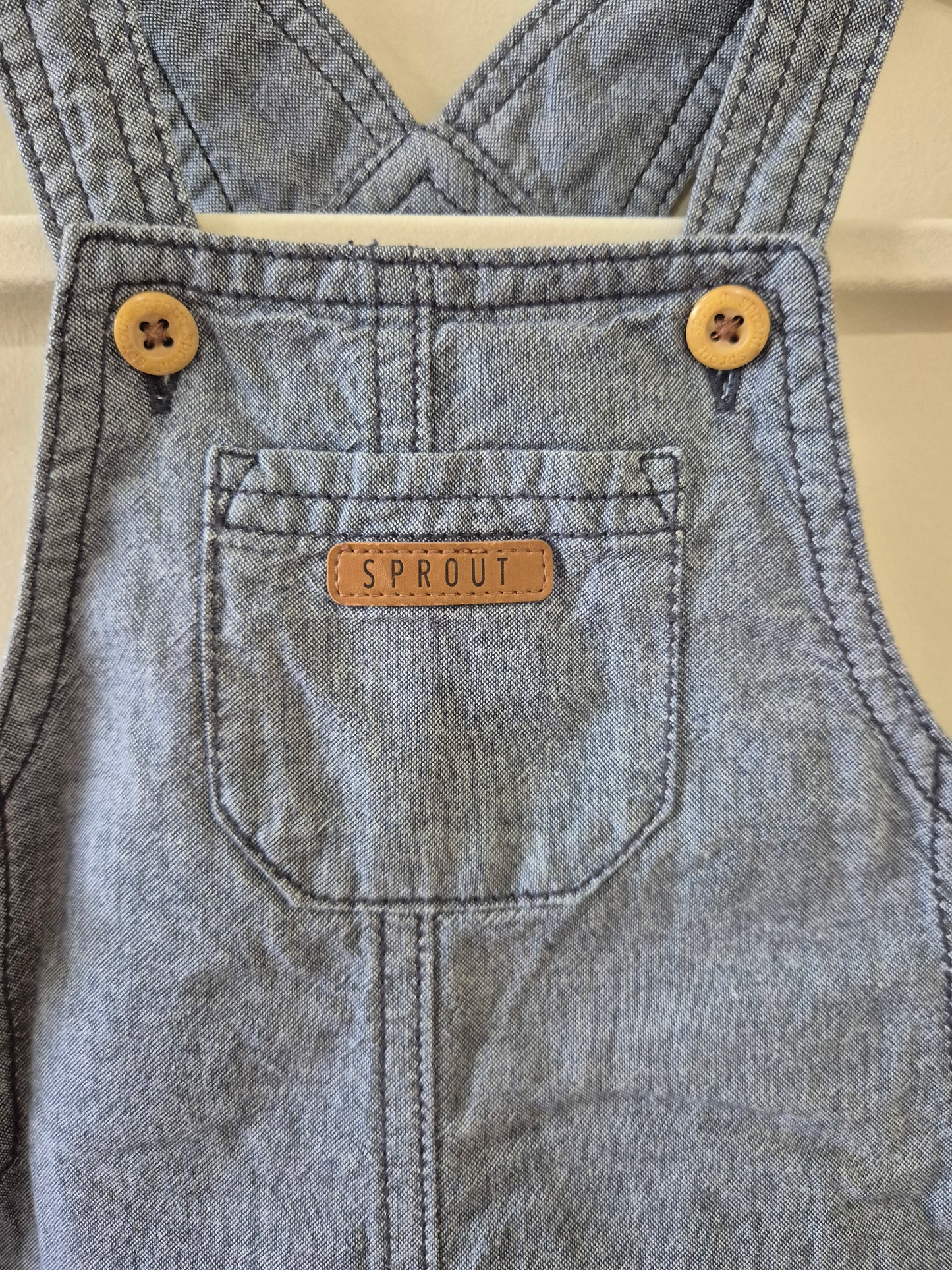 Sprout Overalls - Size 00