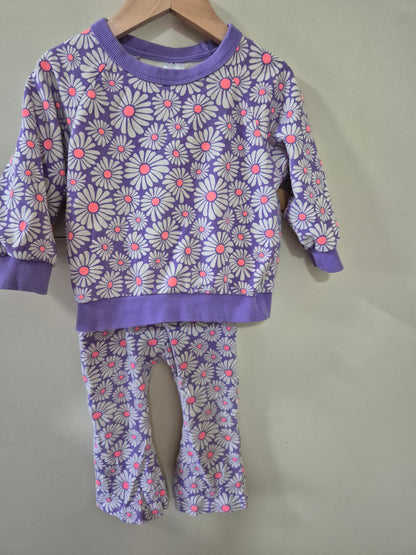 Bonds Groovy Flower Outfit Set Size 1