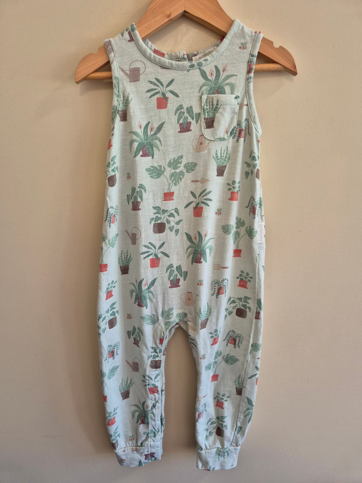 Purebaby Romper Size 1