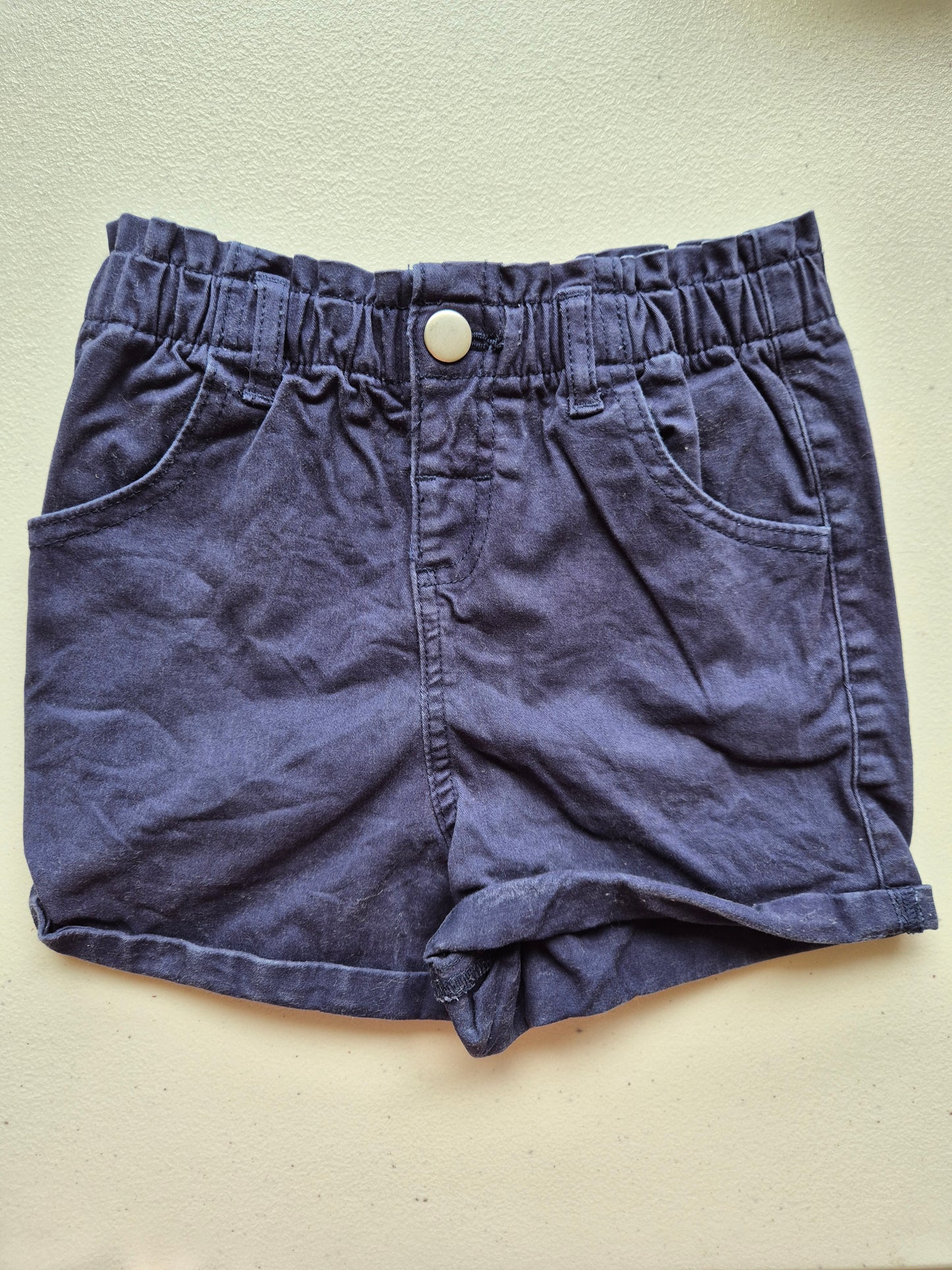 K-D Navy Shorts Size 7