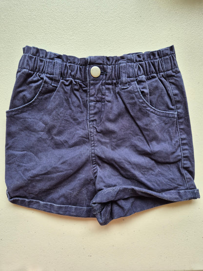 K-D Navy Shorts Size 7