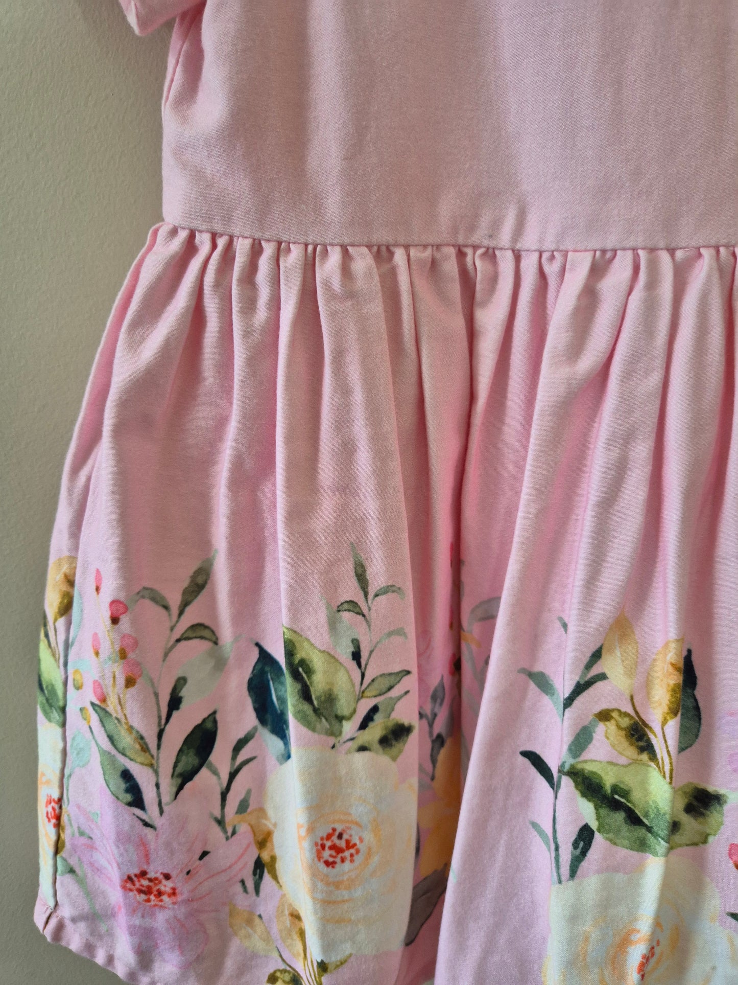 Origami Pink Petal Dress - Size 0