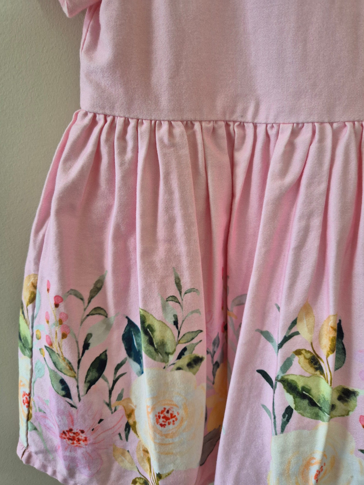 Origami Pink Petal Dress - Size 0