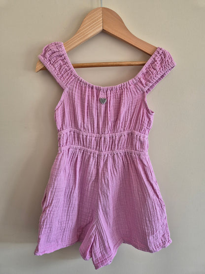 Ghanda Purple Playsuit Size 3-4