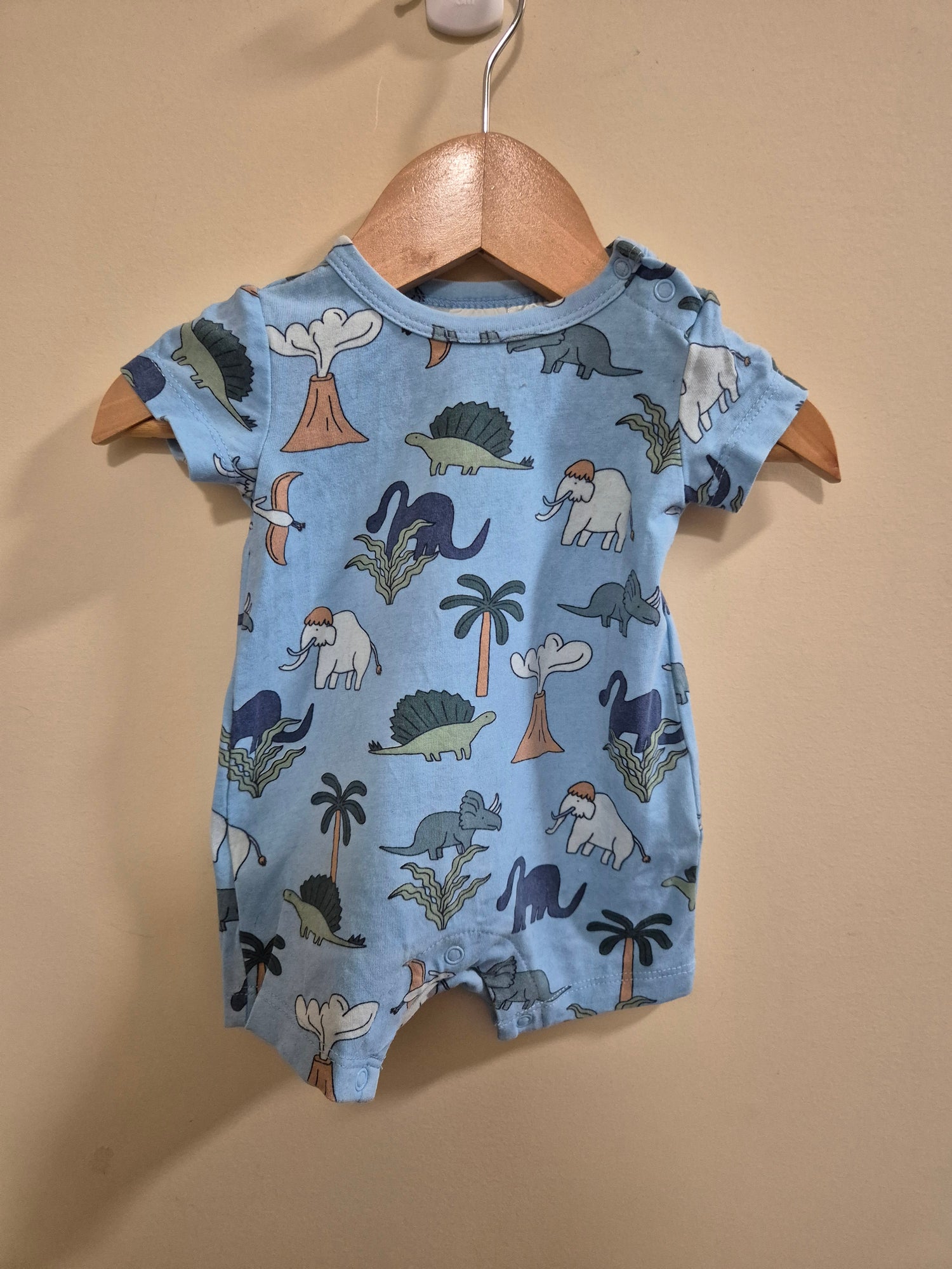 Cotton On Dino Romper Size 0000