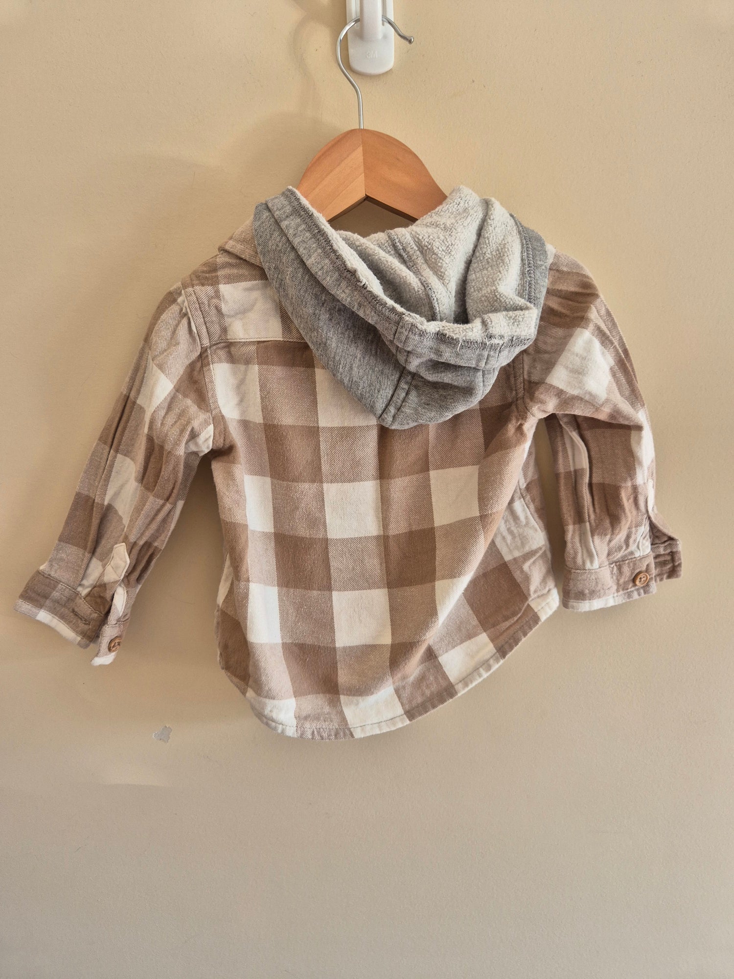 Baby Berry Flannelette Hoodie Size 1