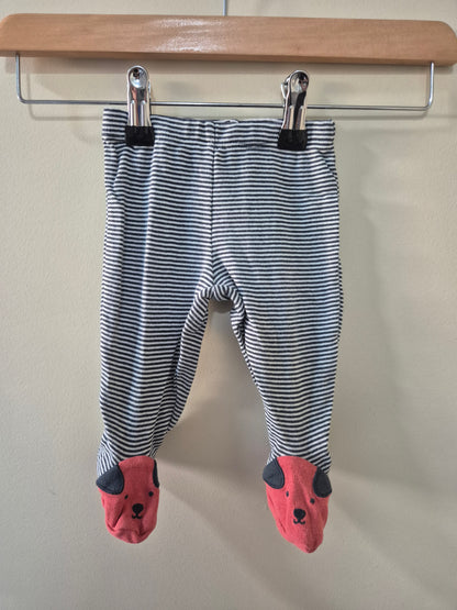 Carter Size 000 Closed Footed Leggings