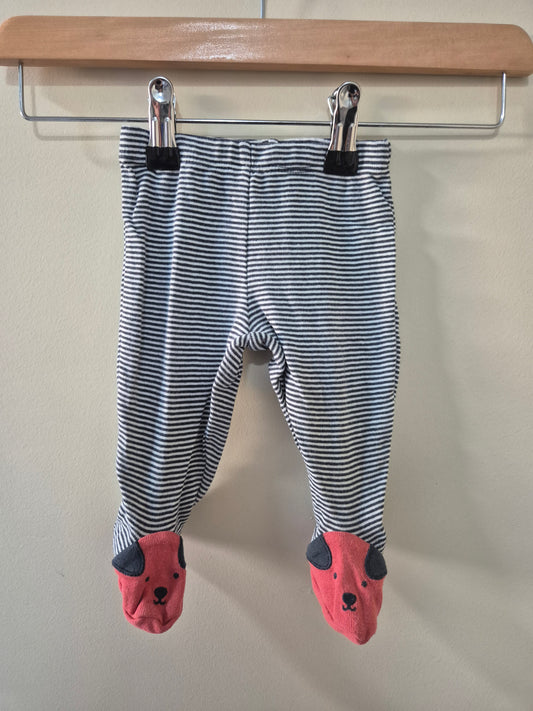 Carter Size 000 Closed Footed Leggings