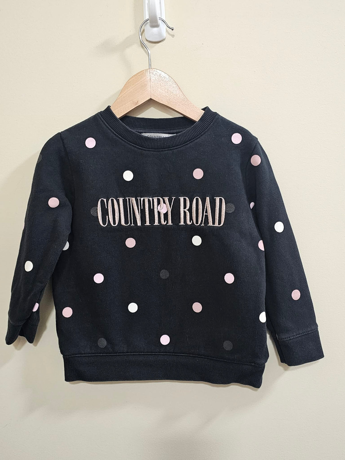 Country Road Poka Dot Jumper Size 3
