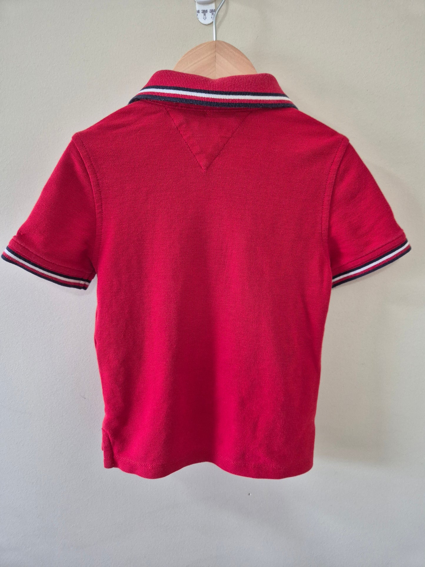 Tommy Hilfiger Red Polo - Size 2-3