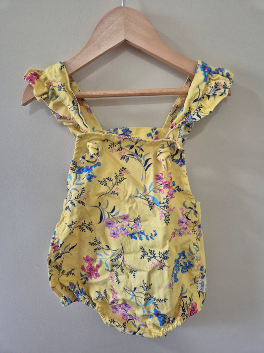 Toshi Yellow Floral - Size 1 🌼