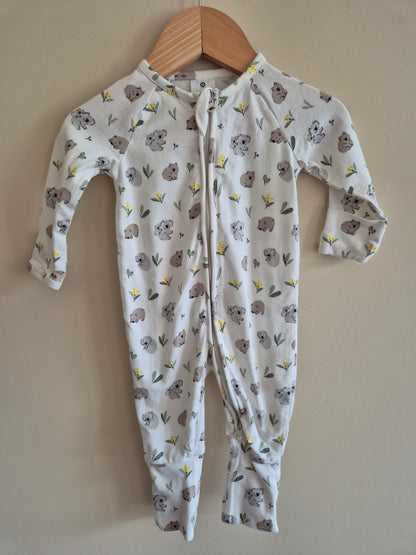 Target Organic Cotton Koala Onesie Size 000