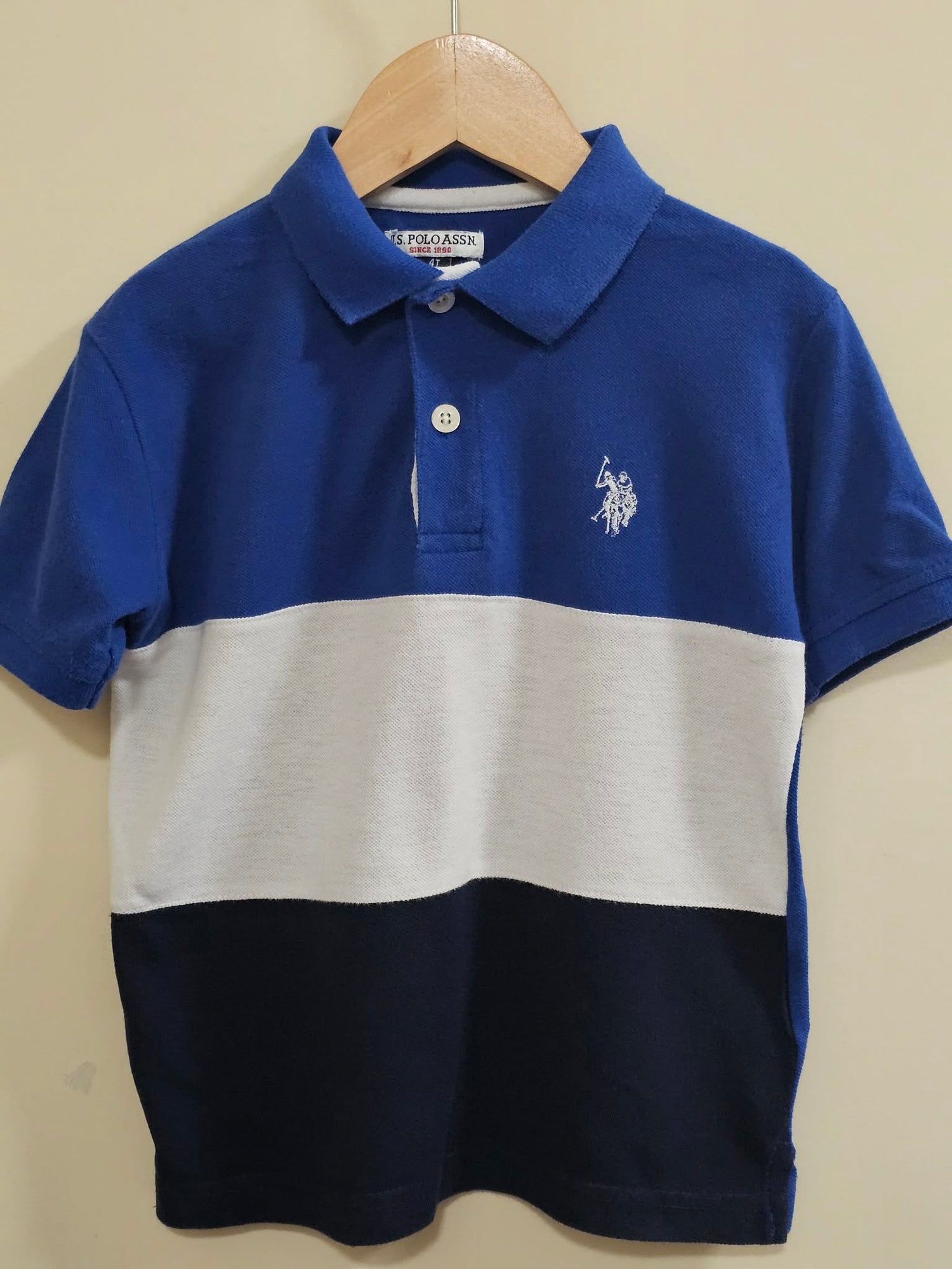 U.S Assn Polo Shirt Size 4