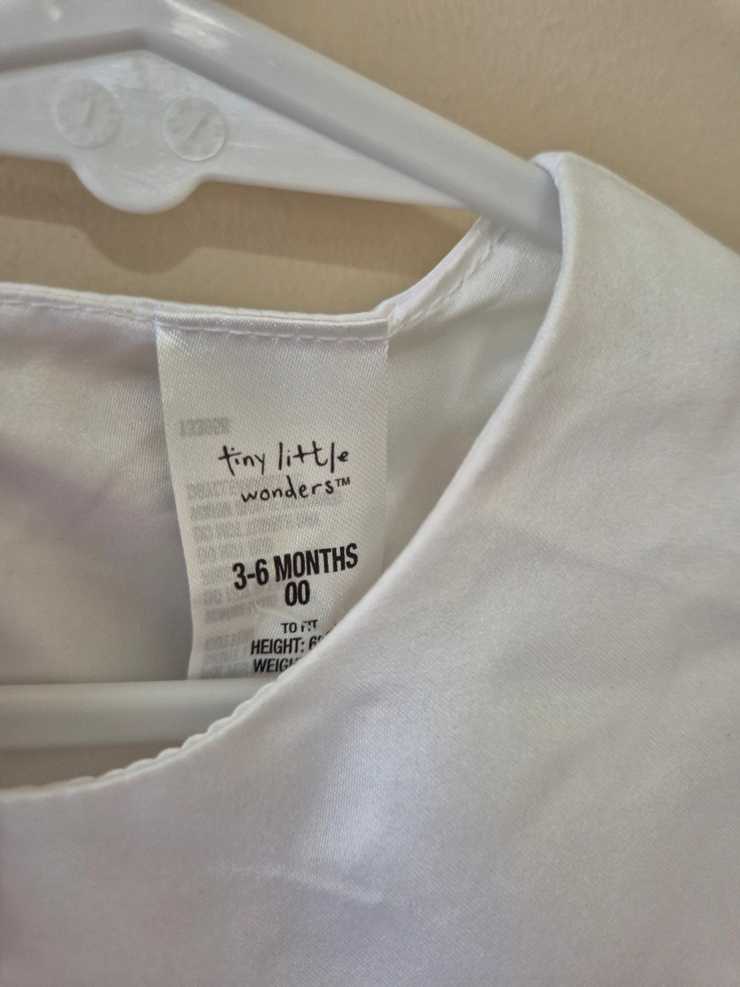 🤍 White Tulle Occasion Dress – Size 00