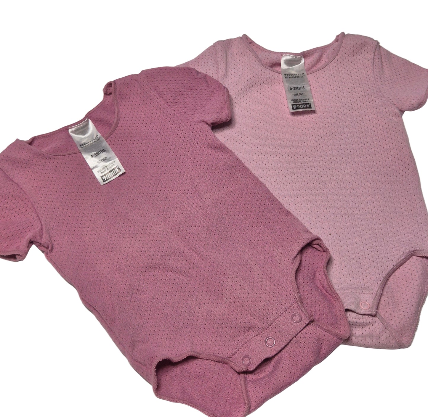 BONDS Wondercool Bodysuit Bundle 0-3 Months