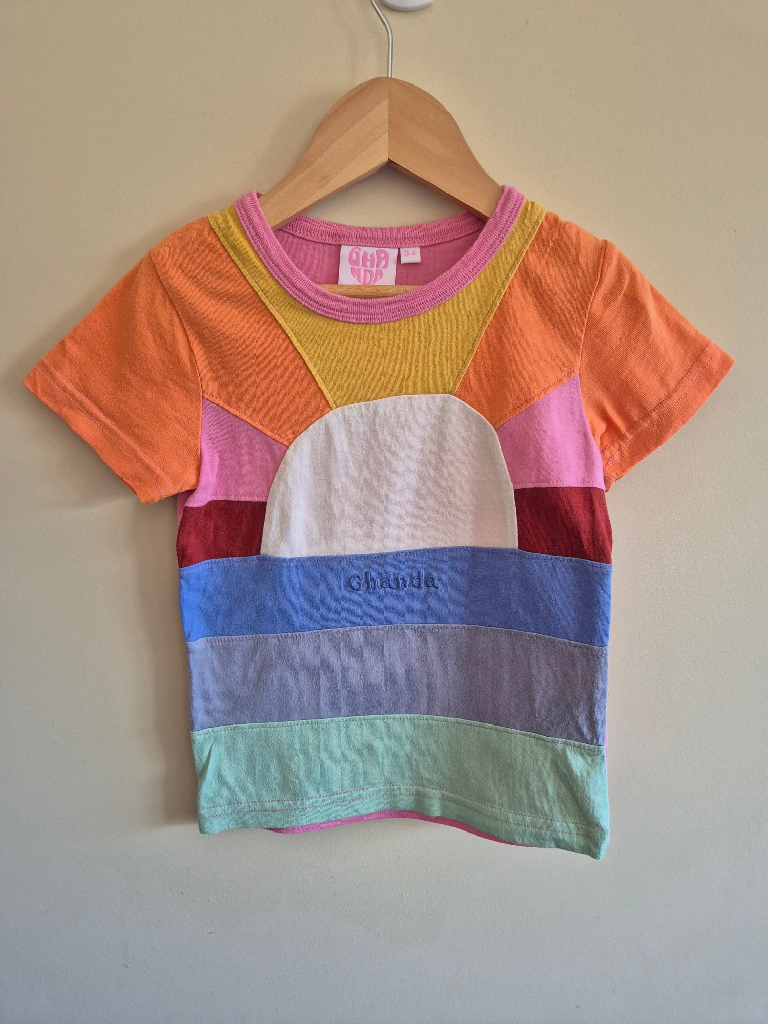 Ghanda Sun Shirt Size 3-4