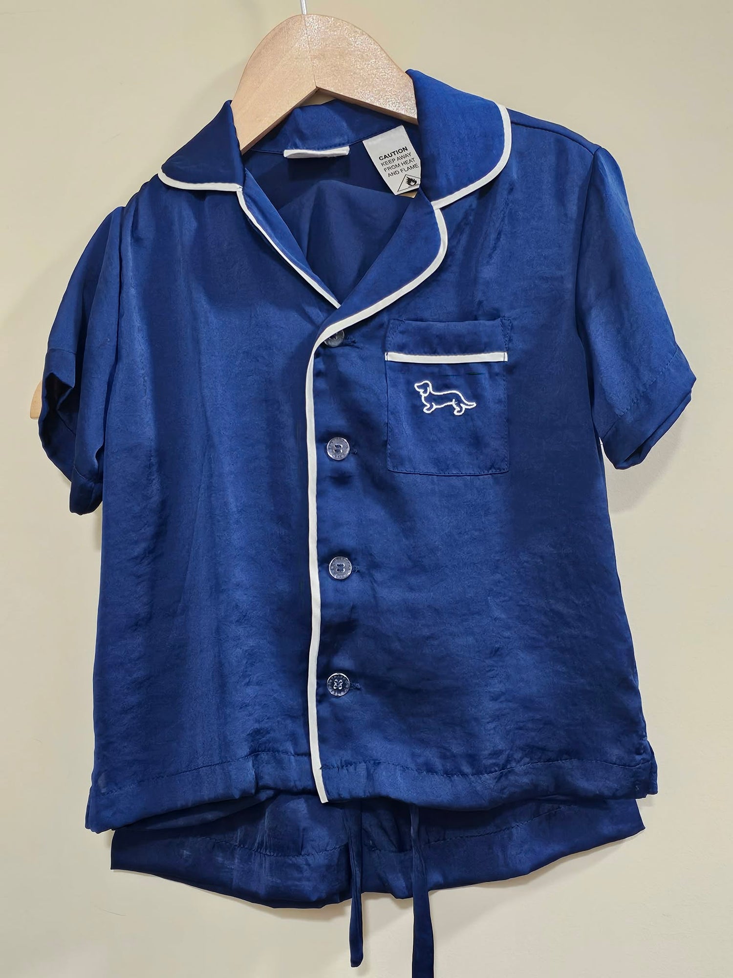 Peter Alexander Satin PJ Outfit Set Size 2