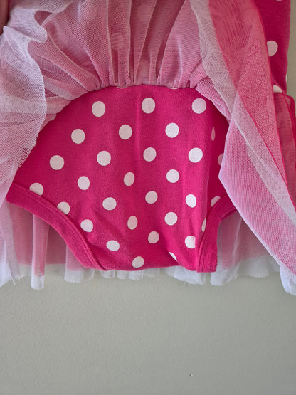 Minnie Mouse Bodysuit Dress - Size 000