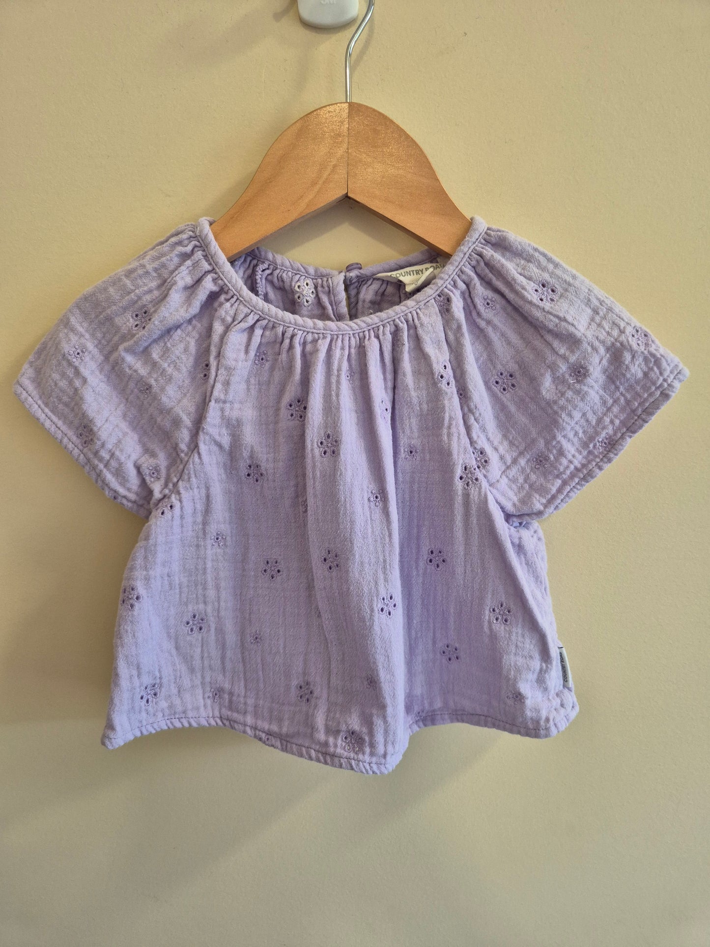 Country Road Purple Outfit Set Size 000