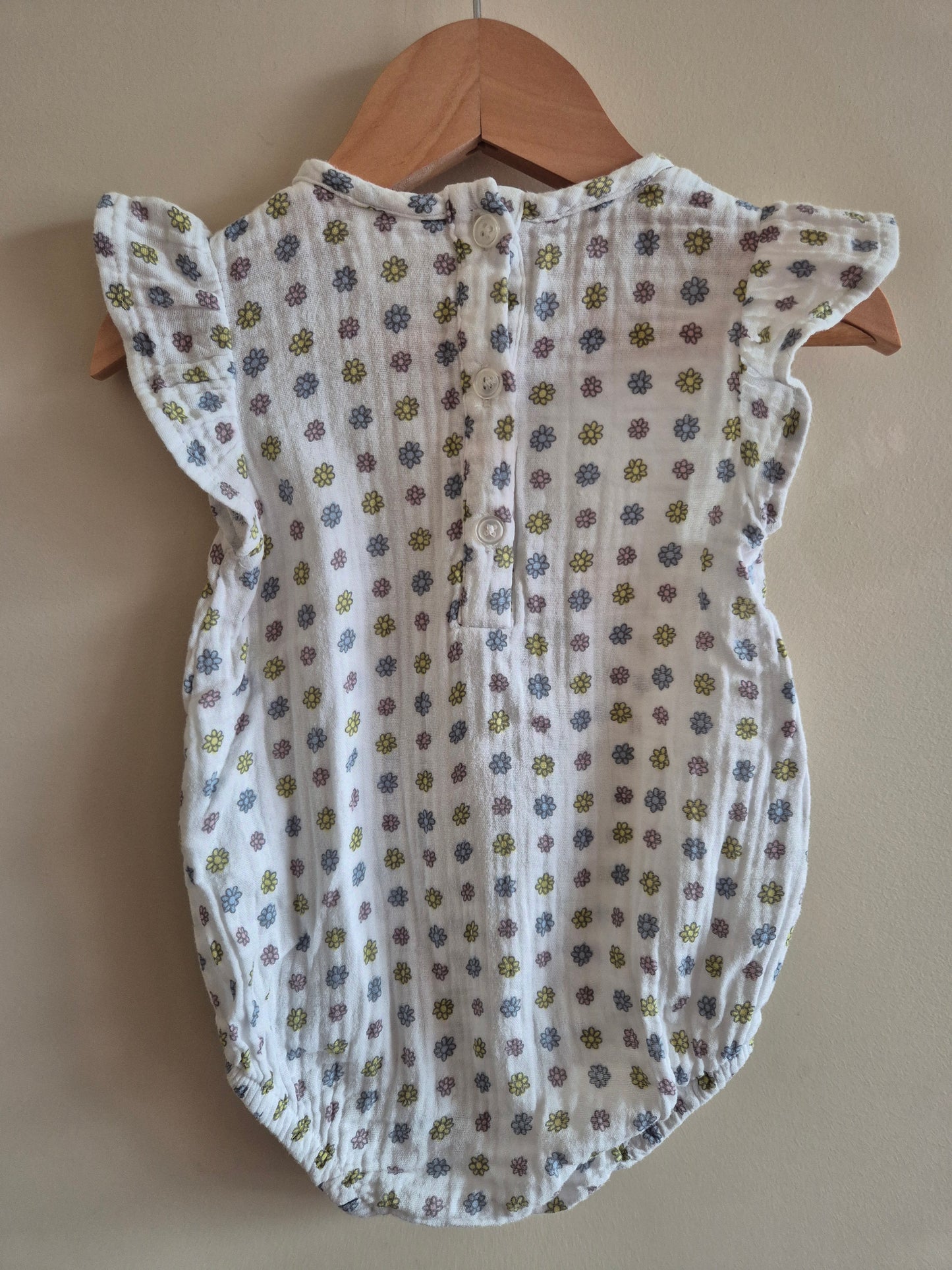 Seed Heritage Linen Romper Size 0
