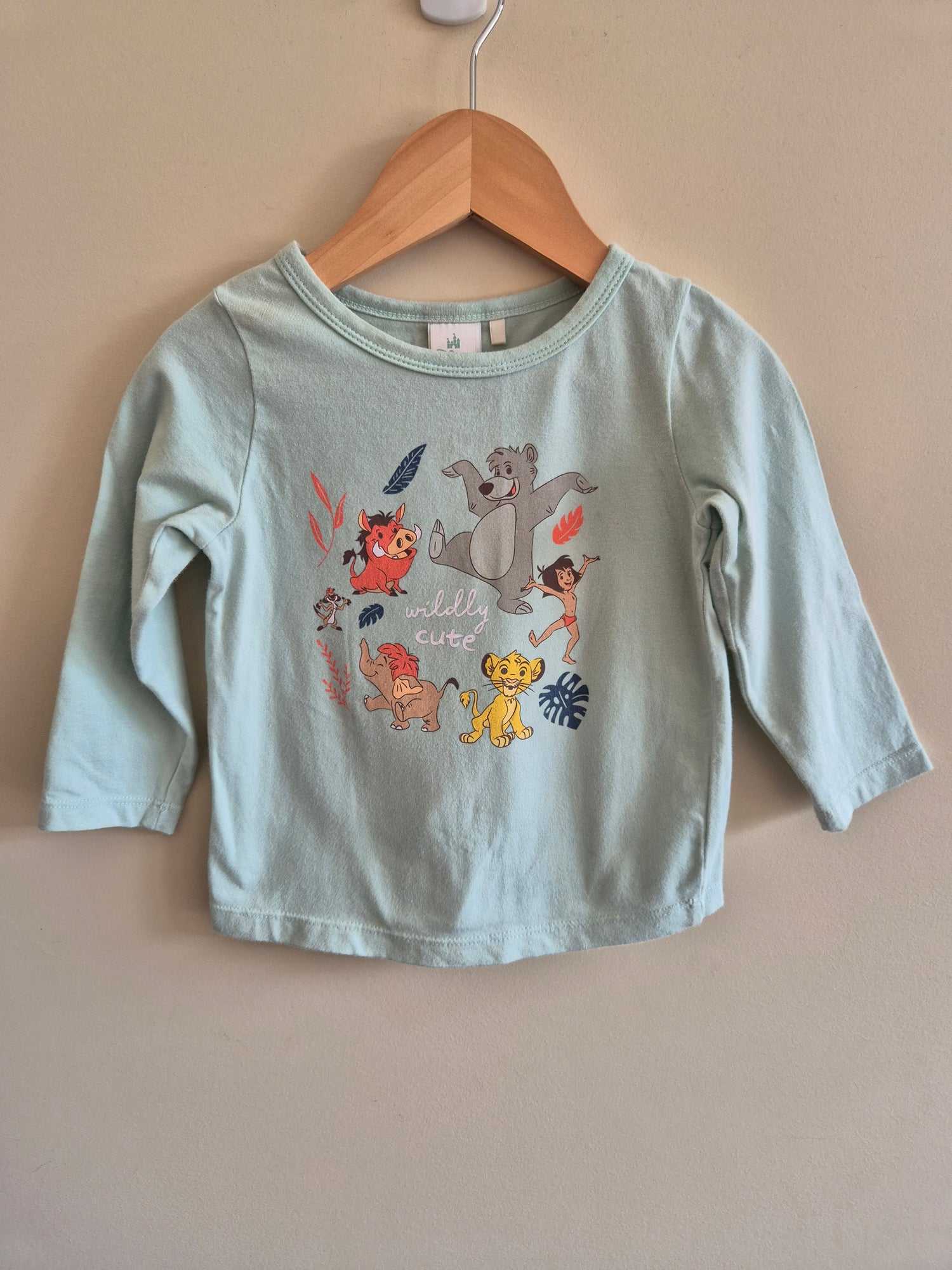 Jungle Book Long Sleeve Shirt Size 1