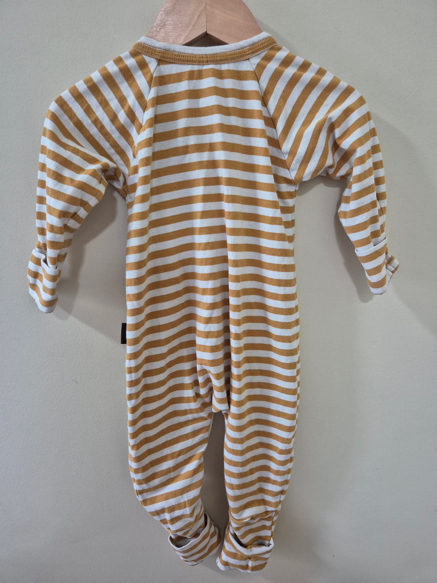 Bonds Yellow Striped Wondersuit Size 00