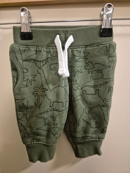 Carters Dinosaur Track Pants Size 000