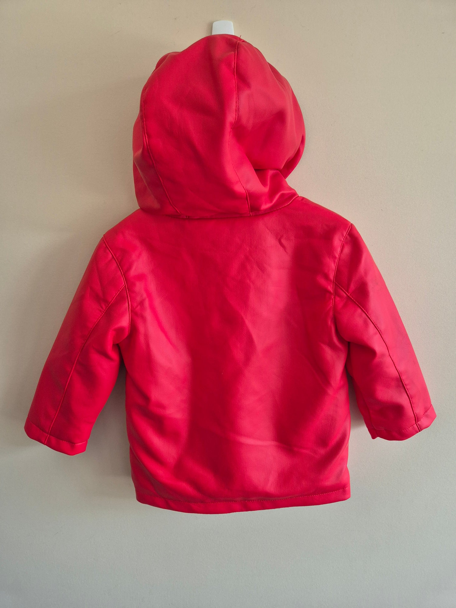 Ollies Place Red Waterproof Jacket Size 1