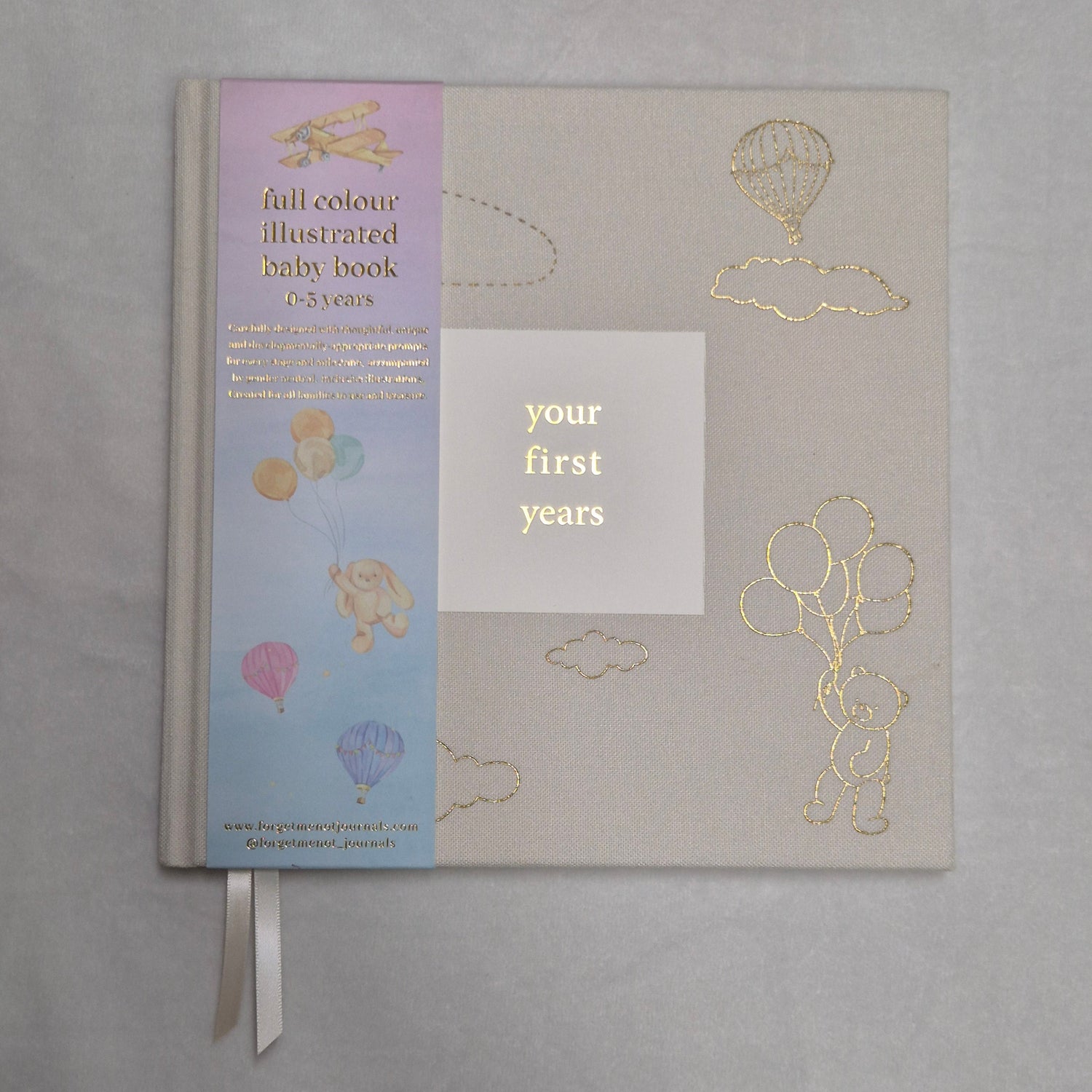 Your First Years - Colourful Illustrated Baby Journal