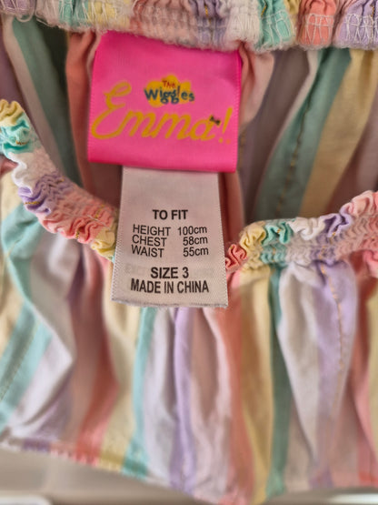 Emma Wiggles Pastel Skirt - Size 3