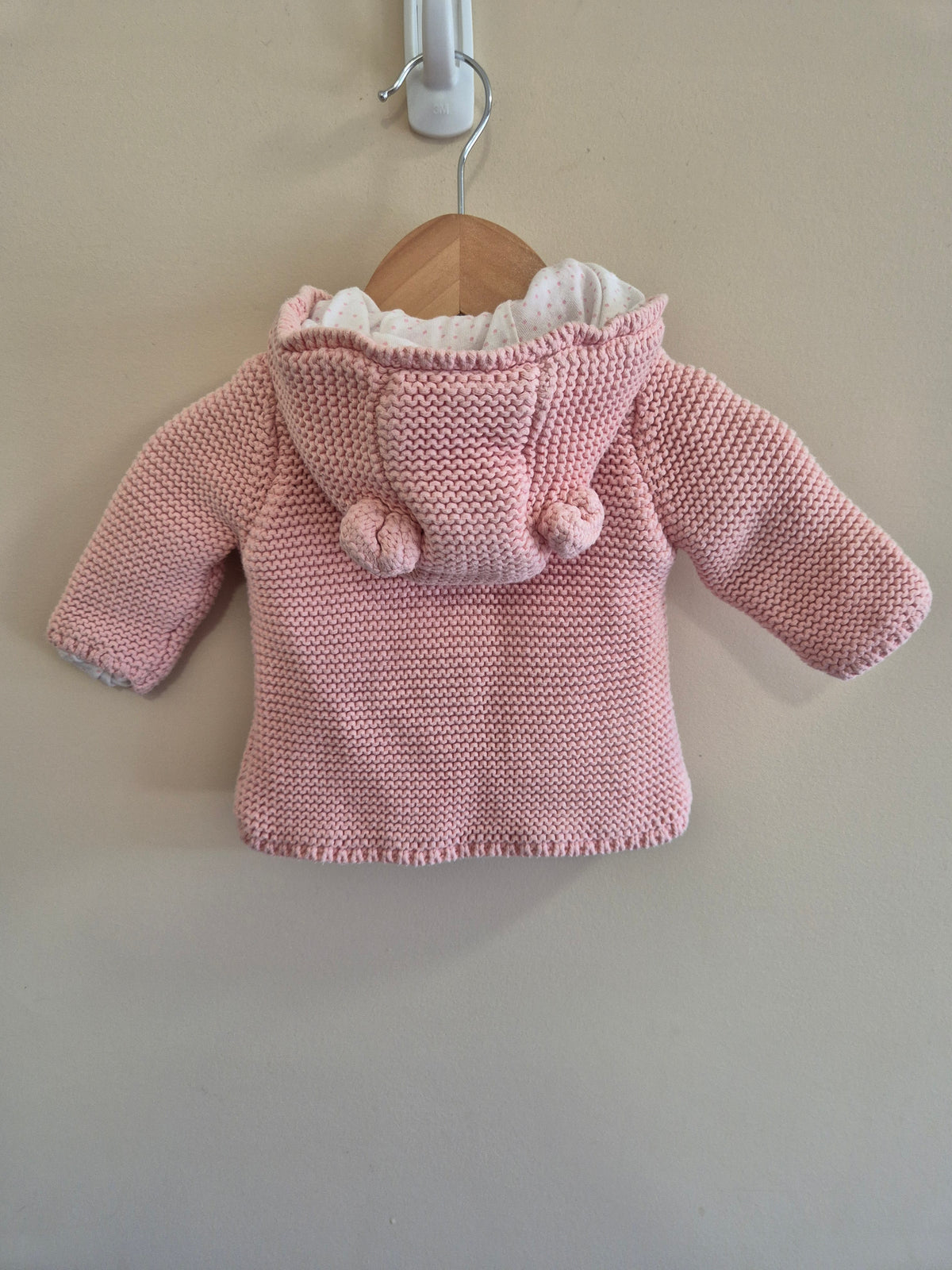 Target Knitted Pink Bear Jumper Size 000