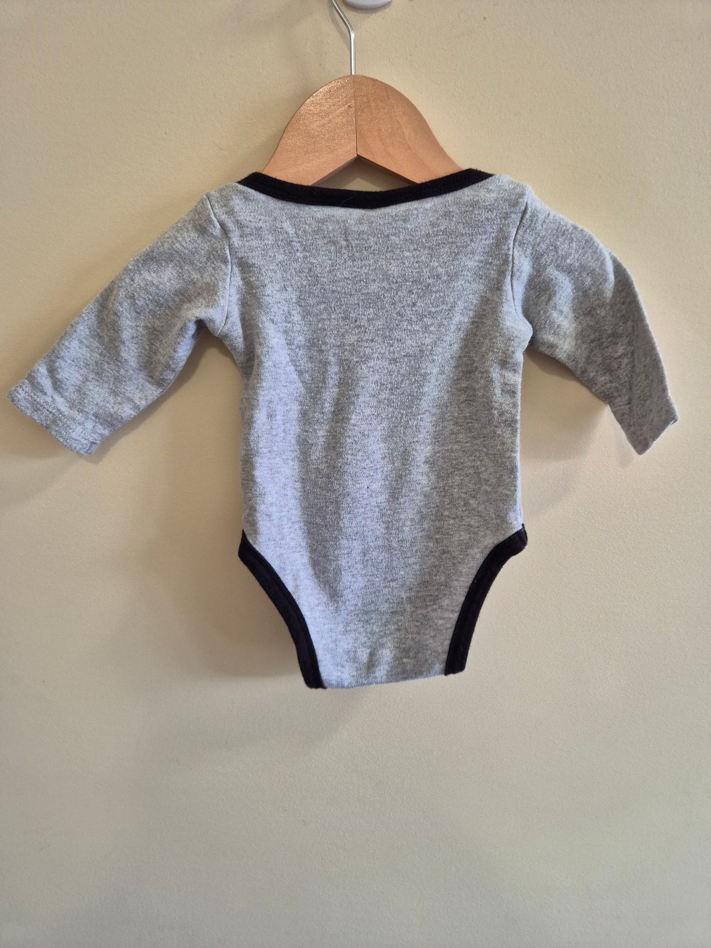 Batman Long Sleeve Bodysuit Size 000