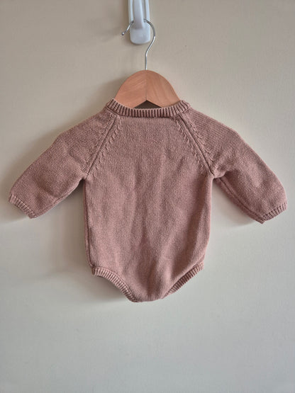 Cotton On Organic Knit Bodysuit Size 000