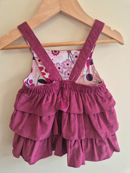 BNWT Anko Purple Frill Dress Size 00
