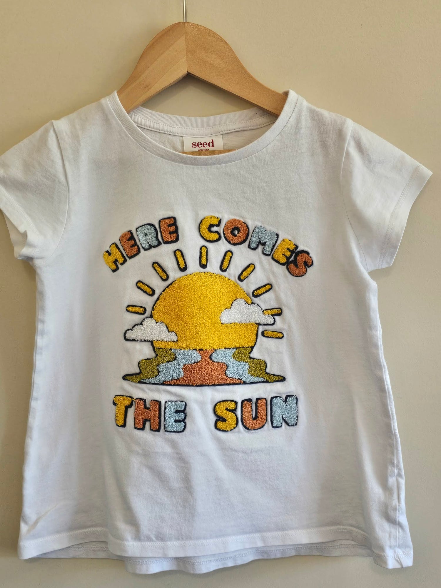 Seed Heritage "Here Comes The Sun" Shirt Size 6
