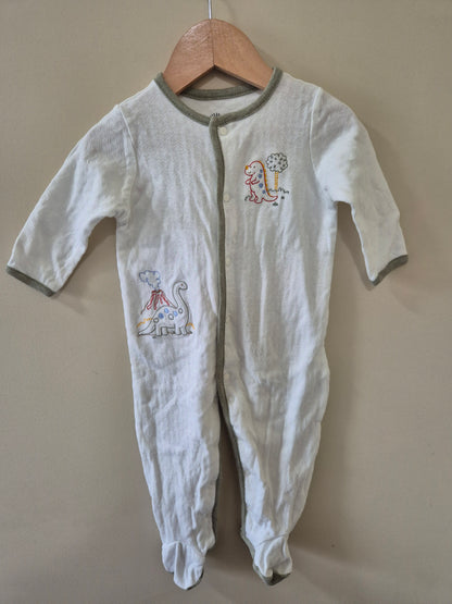 Little Me Dinosaur Onesie Size 9 months