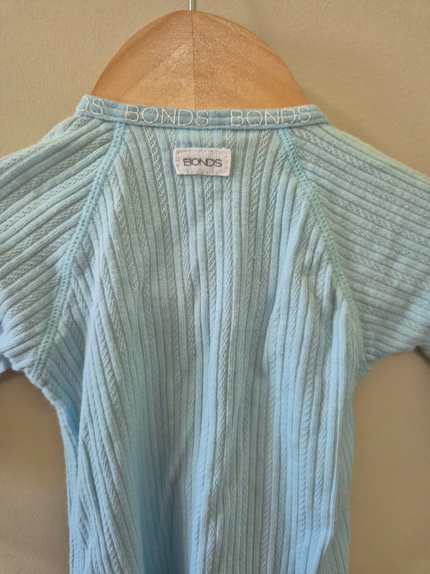 Newborn Light Blue Cozysuit 💙