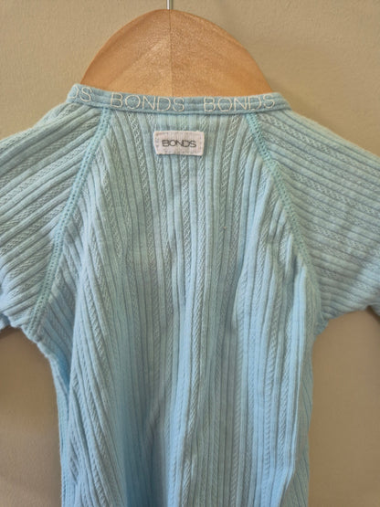 Newborn Light Blue Cozysuit 💙