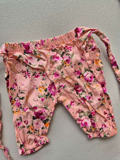 La Sienna Floral Newborn Pants 🌸