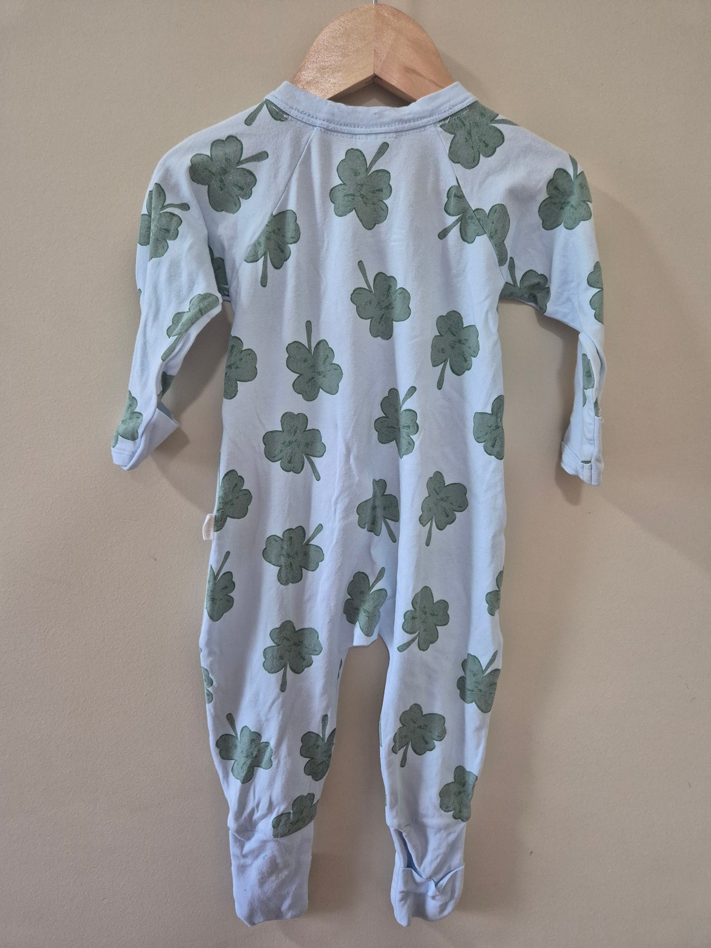 Lucky Clover Bonds Onesie Size 6-12months