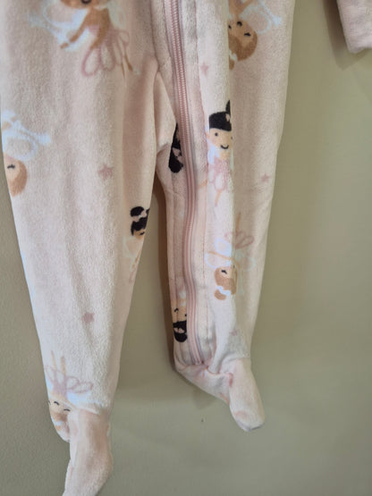 Tiny Baby Fairy Fleece Onesie 🧚🏽‍♀️