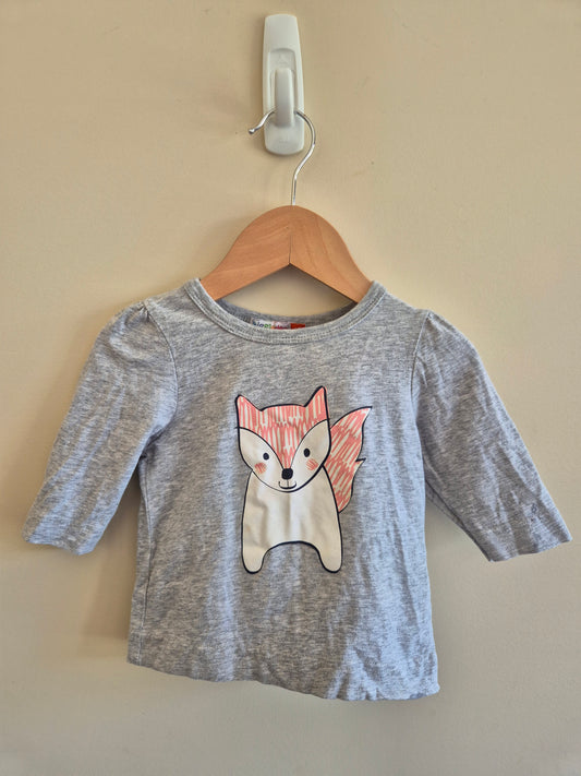 Higgledee Fox Shirt Size 00