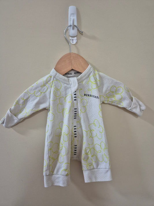 Bonds Wondercool Long Sleeve Romper Size 00000