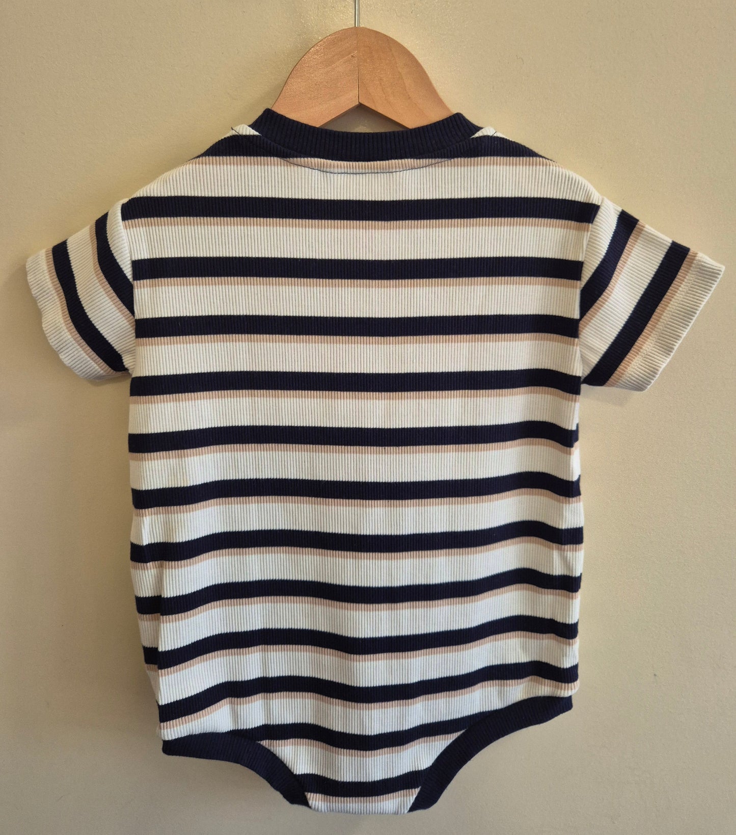 Country Road Striped Oversized Onesie Size 1